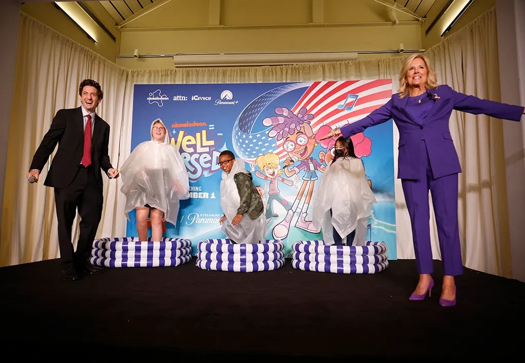 Jill Biden Wows in Vibrant Pumps