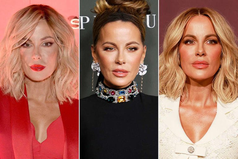 Kate Beckinsale Stuns With Dramatic Blonde Bob at Holiday Event