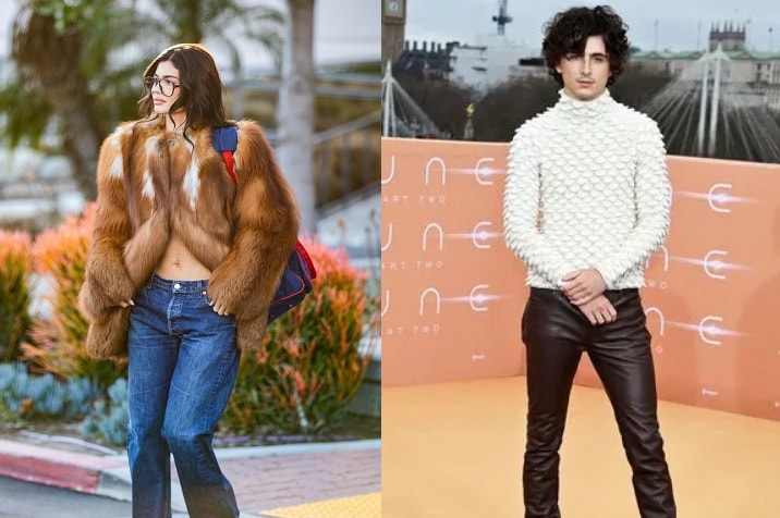 Kylie Jenner and Timothée Chalamet