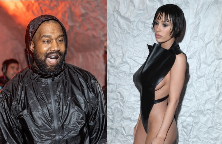 Kanye West and Bianca Censori